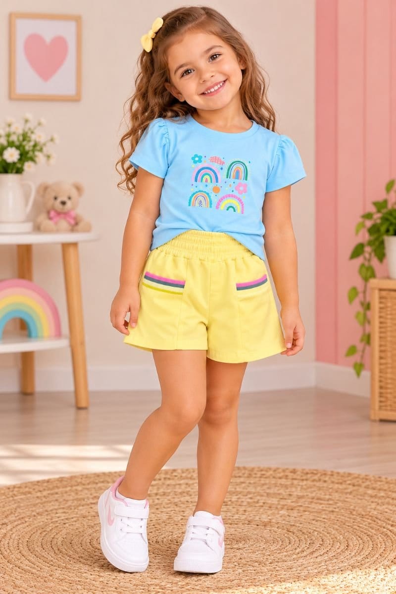 Conjunto Short de Moletinho - Foto 1
