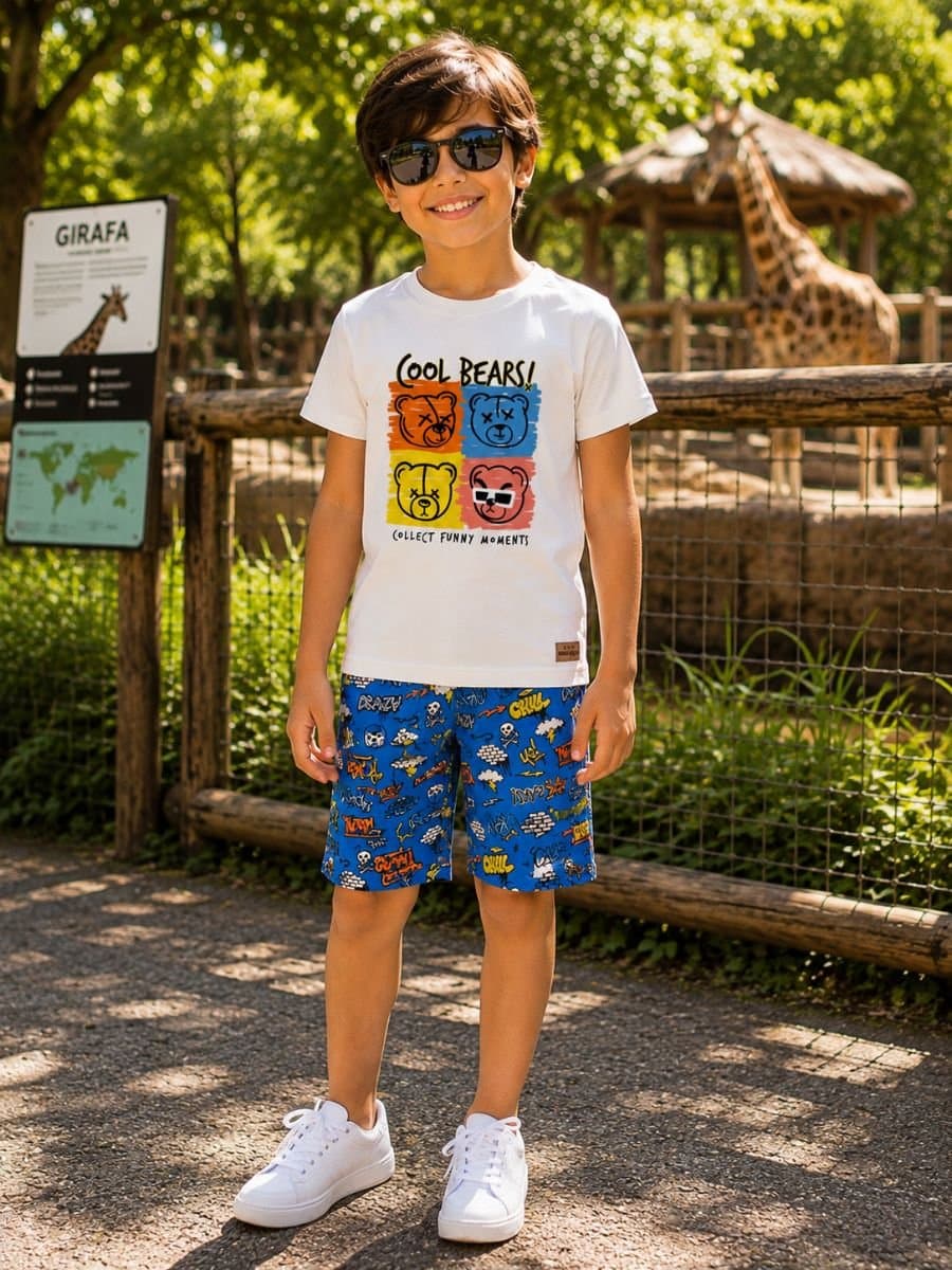 Conjunto Bermuda de Tactel